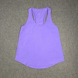 Lululemon Tank Top Womens 4 Purple Racerback Relaxed Fit Gym Yoga Workout Active